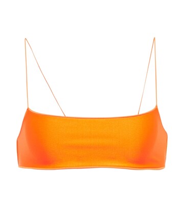 tropic of c the c bikini top in orange