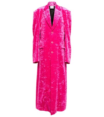 Vetements Velvet coat in pink