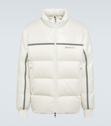 moncler michael down jacket in white