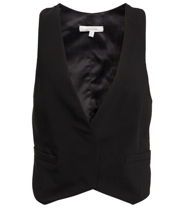 Dorothee Schumacher Modern Sophistication wool-blend vest in black