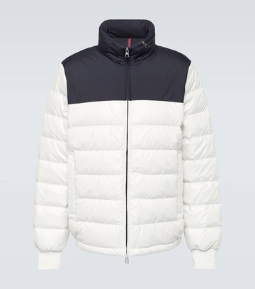 moncler coyers quilted down jacket in white