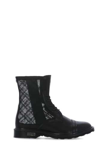 Cult Sabbath 3382 Army Boots in black