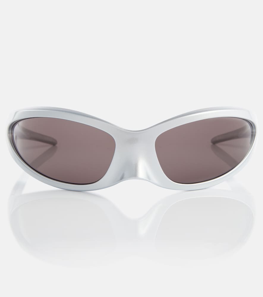 Balenciaga Acetate sunglasses in silver