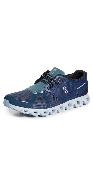 on cloud 5 sneakers midnight navy 12.5