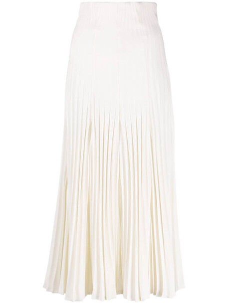 Philosophy Di Lorenzo Serafini pleated A-line skirt - White