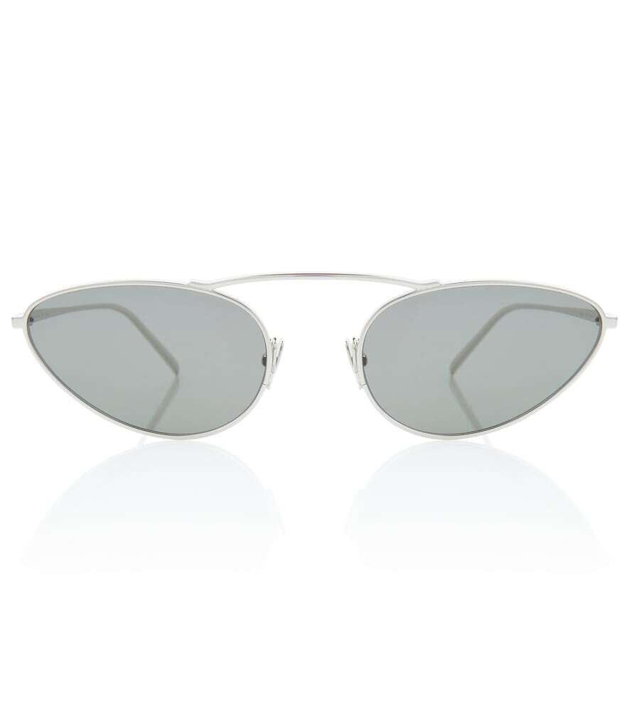 Saint Laurent SL 538 cat-eye sunglasses in silver