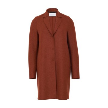 Harris Wharf London Cocoon coat in felted wool