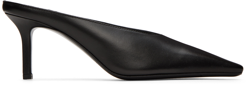 Acne Studios Black Leather Heels