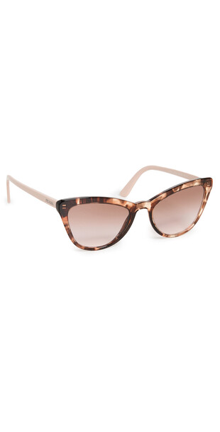 Prada Cat Eye Sunglasses in brown