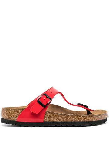 Birkenstock Gizeh sandals in red