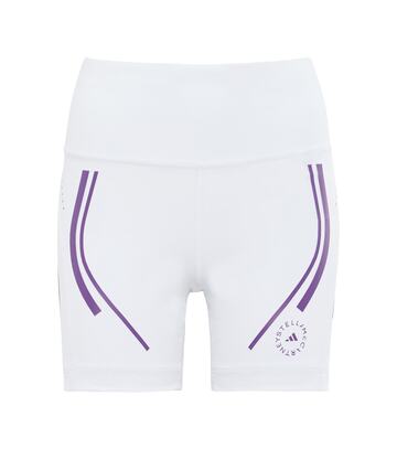Adidas by Stella McCartney TruePace running shorts in white