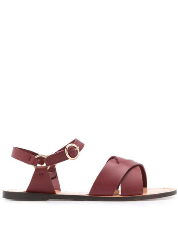 Tila March Whitney sandals in red