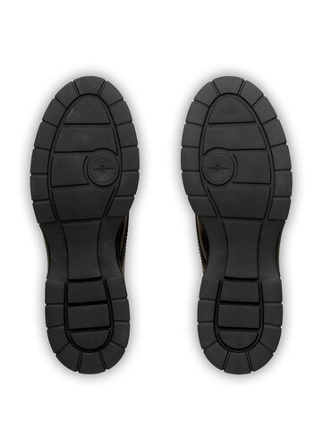 Car Shoe Block lace-up shoes in black