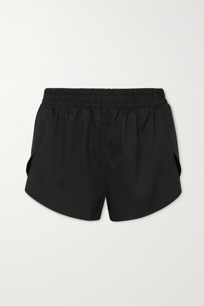 Girlfriend Collective - + Net Sustain Trail Recycled Shell Shorts - Black