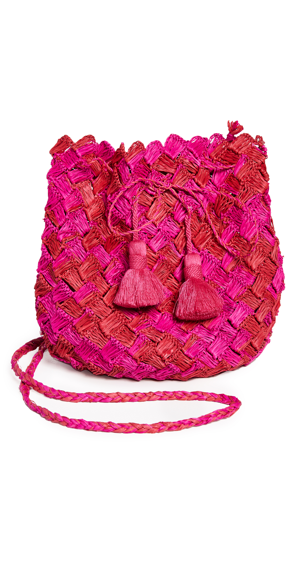 Nannacay Zoe Crossbody Bag in pink / red