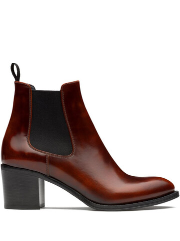Church's Shirley 55mm polished ankle boots in brown