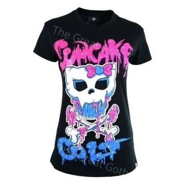 t-shirt,skeleton,skull,cats,zombie,black,cupcake cult