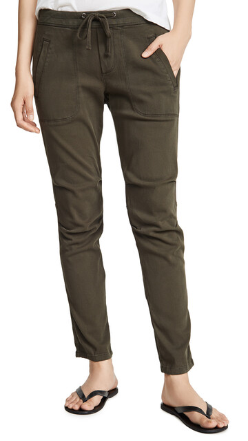James Perse Super Soft Twill Pants in green