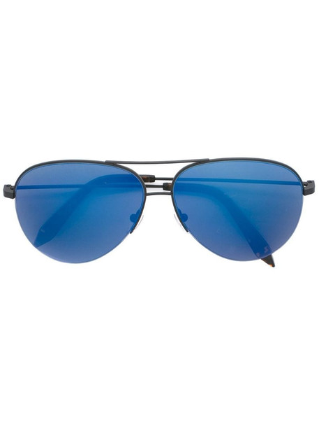 Victoria Beckham Classic Victoria aviator sunglasses in black
