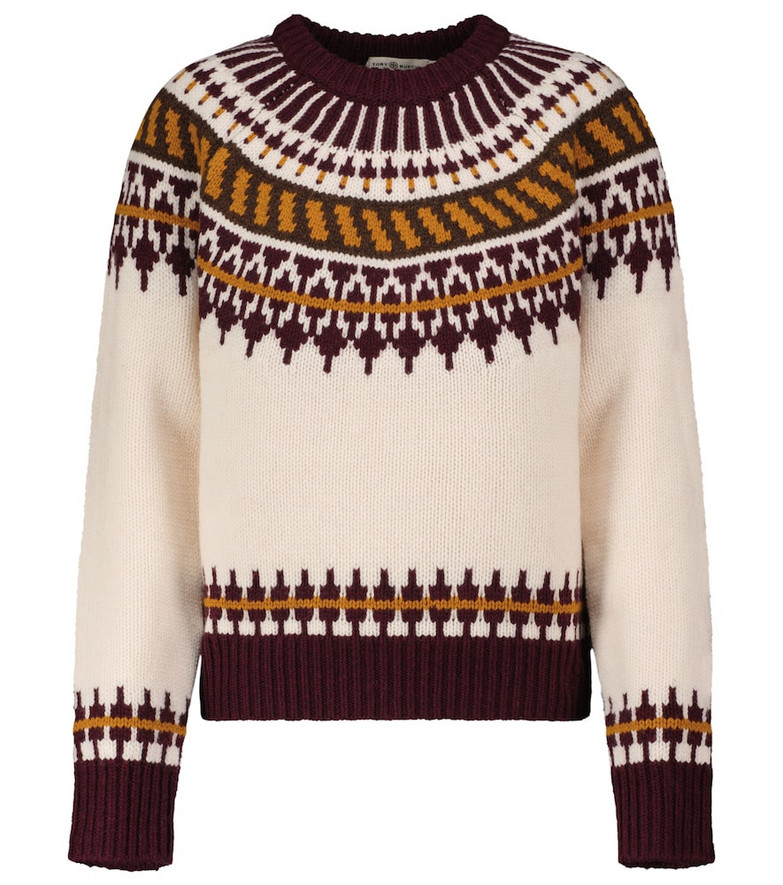 Tory Burch Fair Isle wool sweater