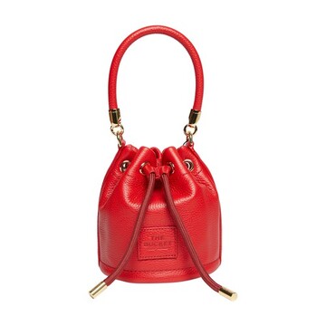 Marc Jacobs The micro bucket bag in red