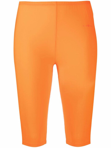 mm6 maison margiela shorts - orange