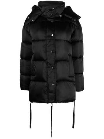 p.a.r.o.s.h. p.a.r.o.s.h. detachable-hood puffer jacket - black