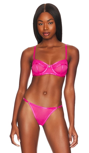 OW Collection Rhea Bra in Fuchsia in pink