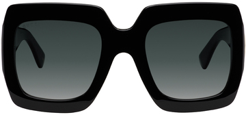 gucci black thick square sunglasses