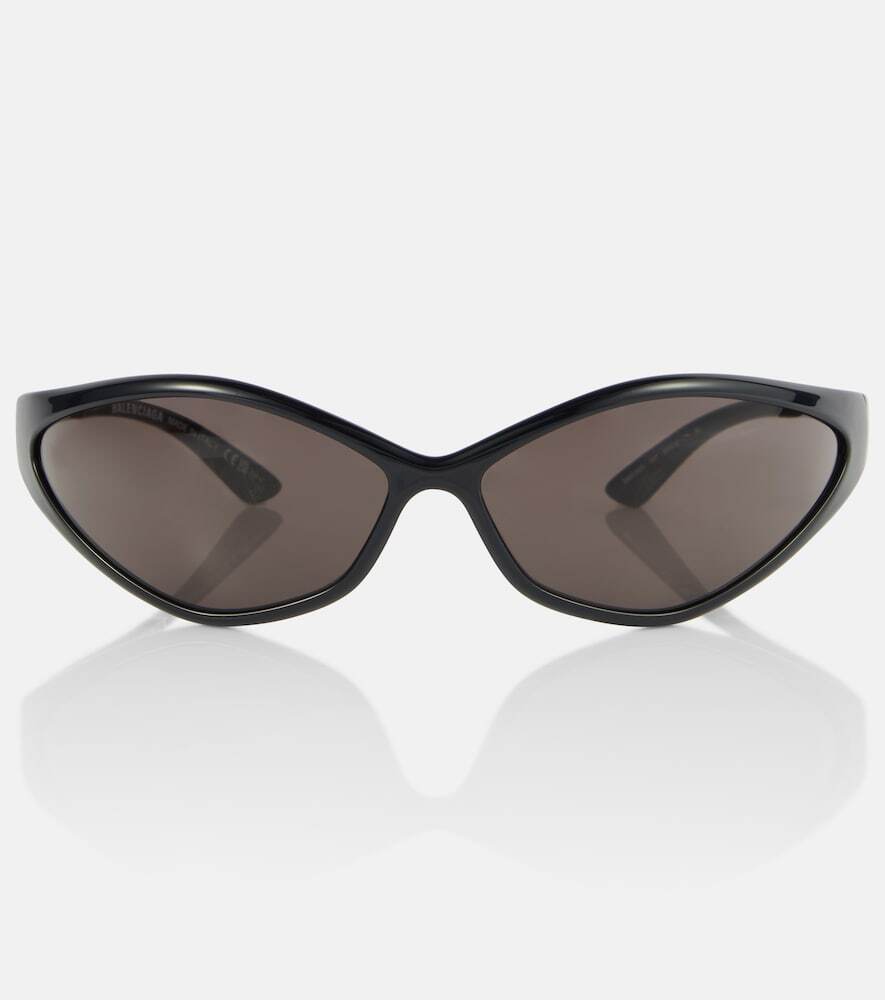 Balenciaga 90s Oval sunglasses in black
