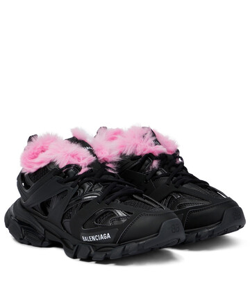 Balenciaga Track 3.0 faux fur-lined sneakers