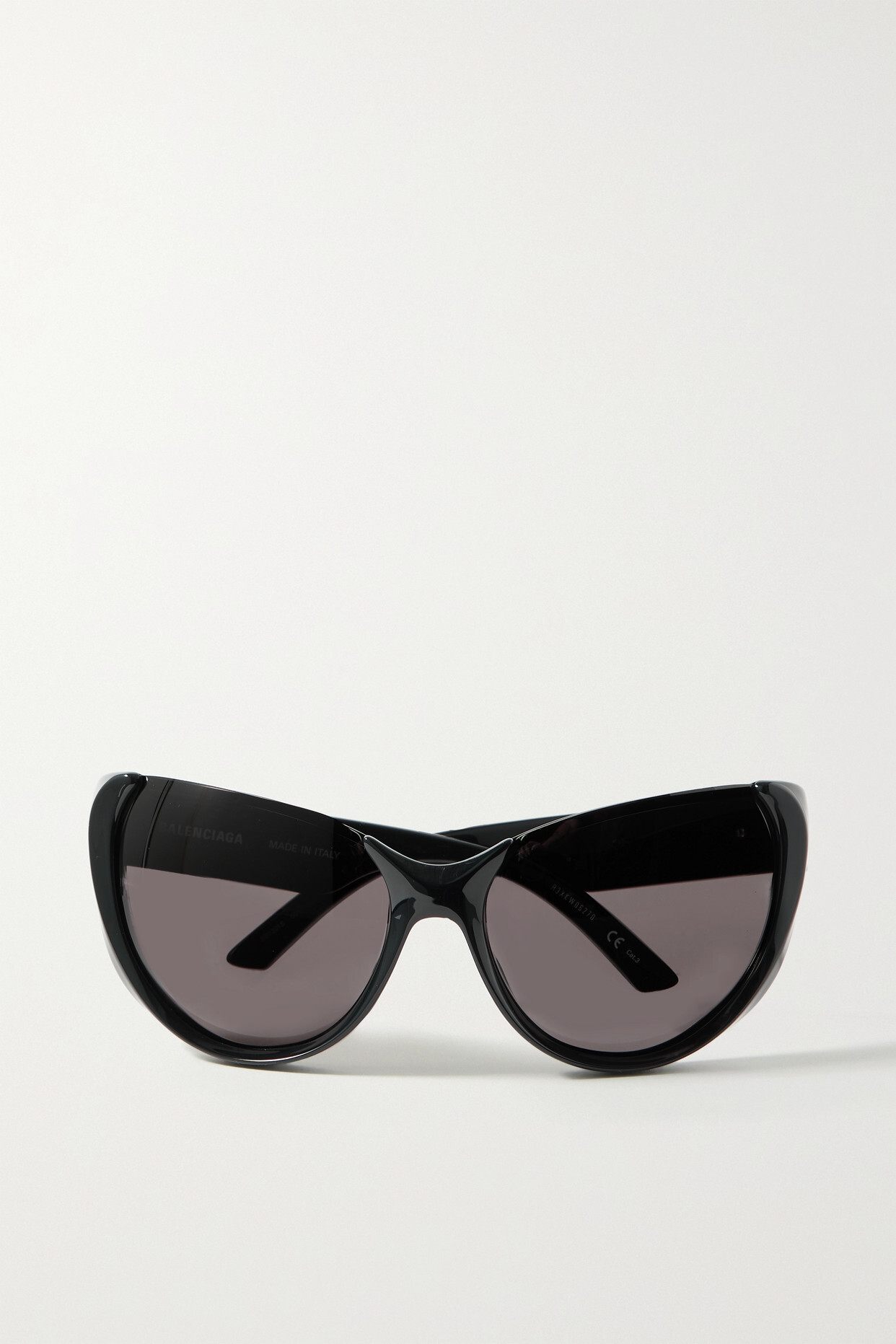 Balenciaga Eyewear - Xpander Cat-eye Acetate Sunglasses - Black