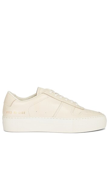 Common Projects Bball Super Sneaker in Ivory in white