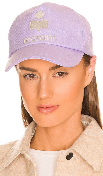 Isabel Marant Tyron Hat in Lavender in lilac