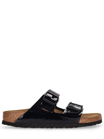 birkenstock arizona pvc sandals in black