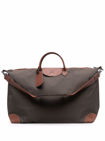 longchamp xl boxford travel bag - brown