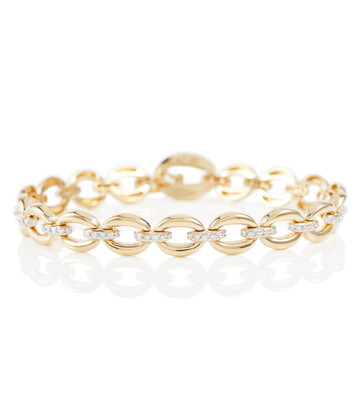 Nadine Aysoy Catena 18kt gold bracelet with diamonds