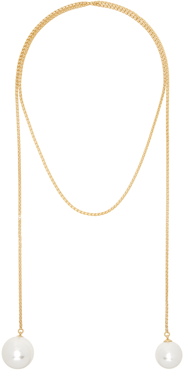 numbering gold #9728 necklace