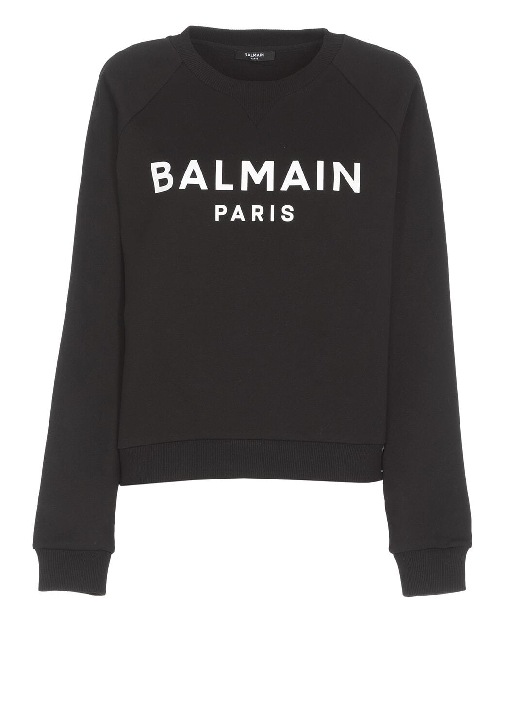 Balmain Logo Sweatshirt in noir