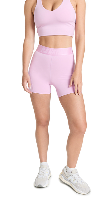 P.E NATION Backcheck Shorts in pink / lavender