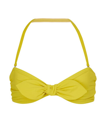 Karla Colletto Exclusive to Mytheresa â Basics bikini top in yellow