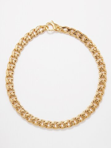 joolz by martha calvo - libre 14kt gold-plated necklace - womens - yellow gold