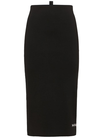 MARC JACOBS (THE) The Tube Viscose Blend Skirt in black