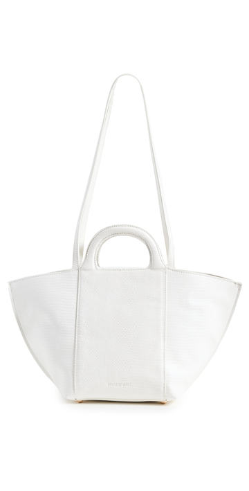 House of Want H.O.W. We Tote Around Small Tote in white
