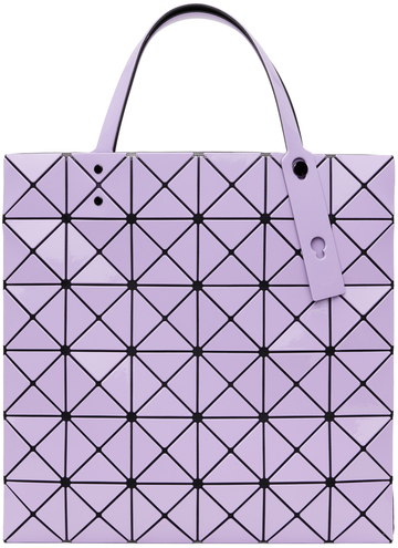 Bao Bao Issey Miyake Purple Lucent Gloss Tote in lavender