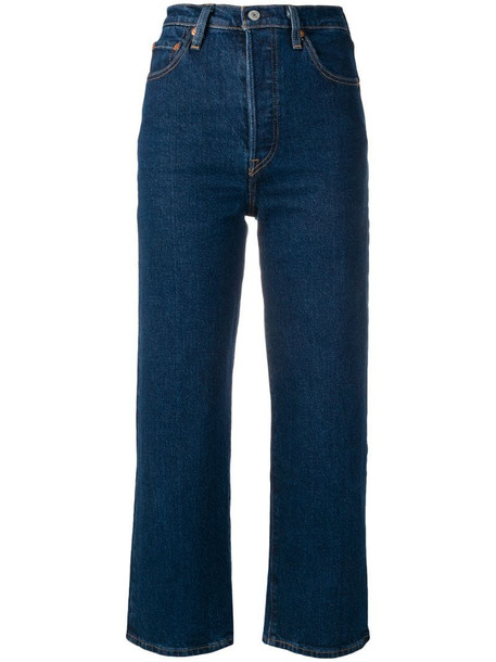 Levi's straight fit jeans in blue
