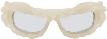 Ottolinger Beige Twisted Sunglasses in sand