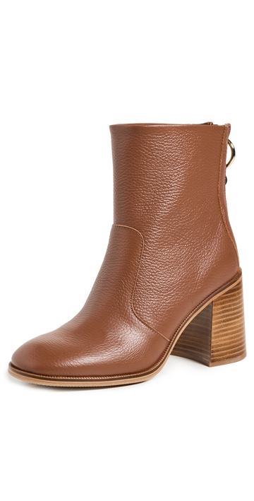 see by chloe aryel booties rust/copper 35