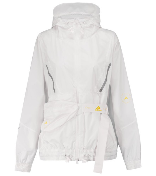 adidas by STELLA McCARTNEY Track jacket and belt bag in white