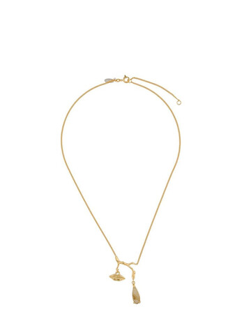 Wouters & Hendrix mouth necklace in gold